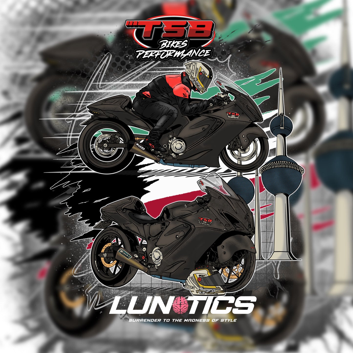 Carbon Busa hoodie Vol.2