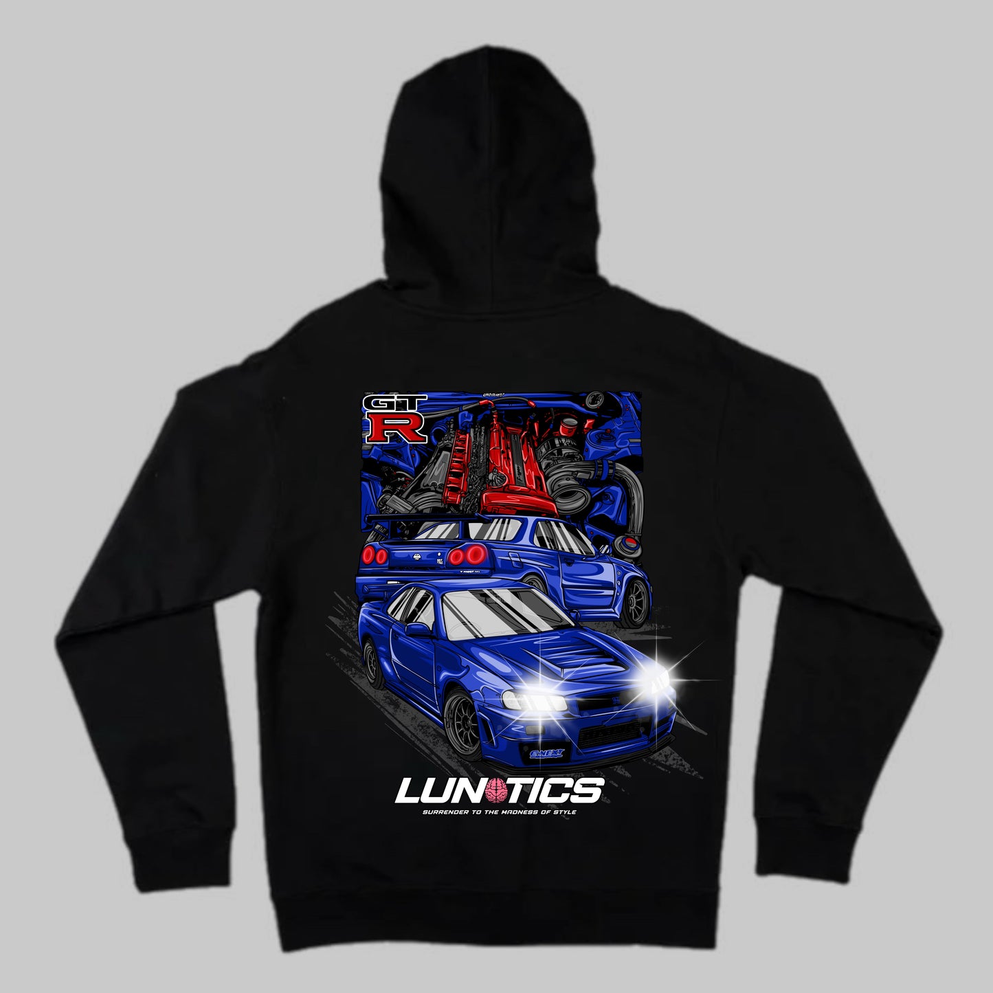 Blue R34 Hoodie vol.2